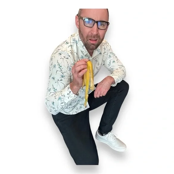 Fjolk Men’s Classic White Lace Up Shoes - Size 10.5 - Picture 3 of 7